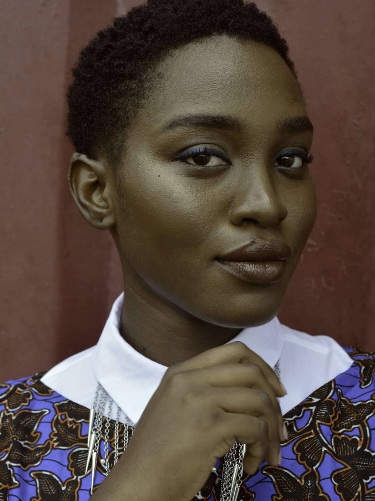 Nigerian woman with beautiful braids